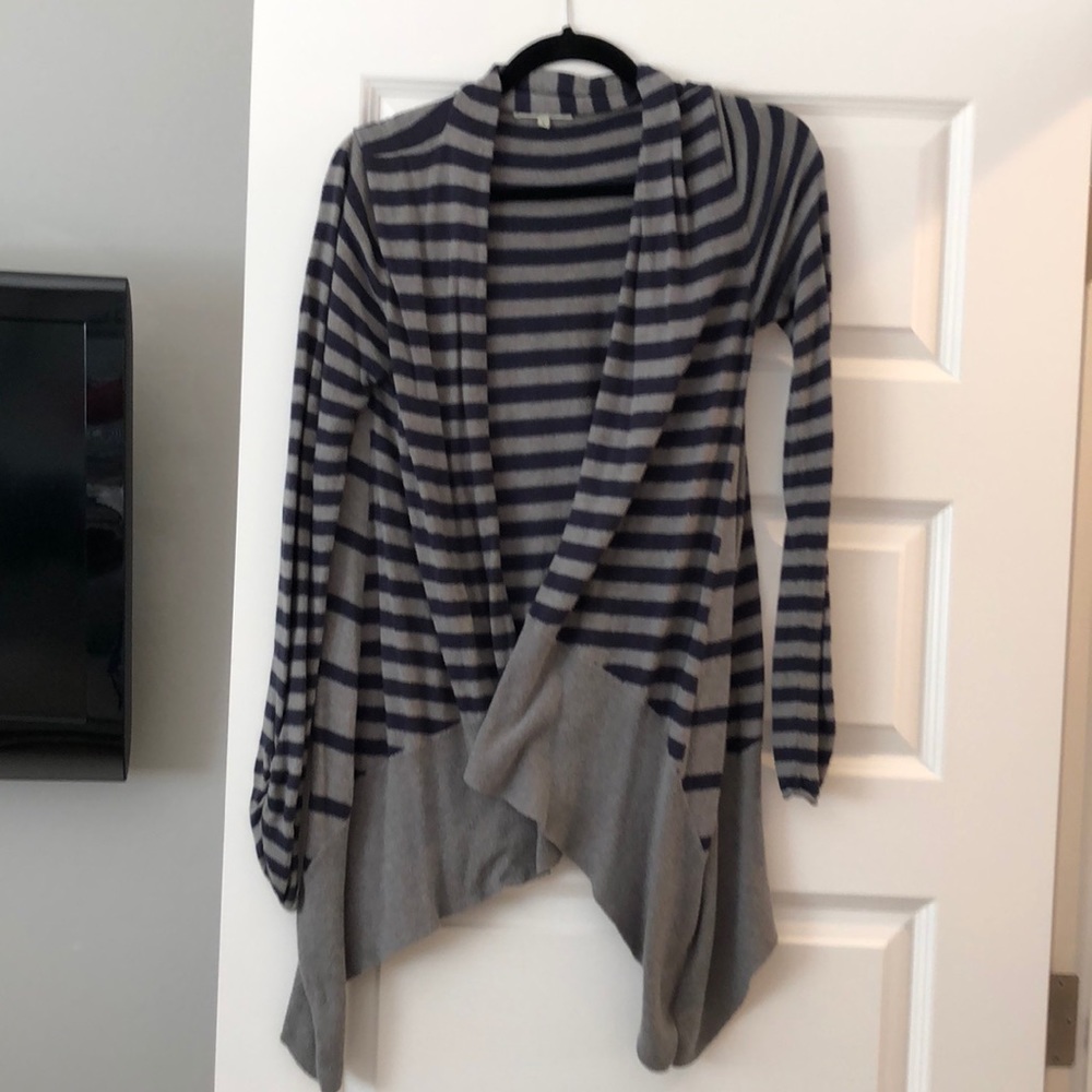 Striped cardigan